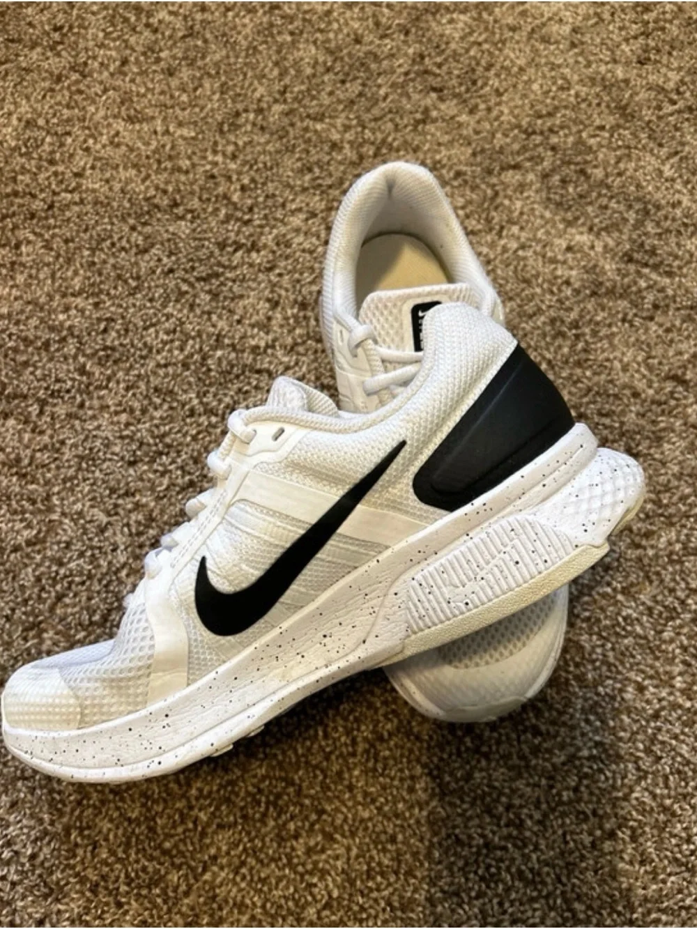 Nike Air Max Viva White Black Athletic Sneakers